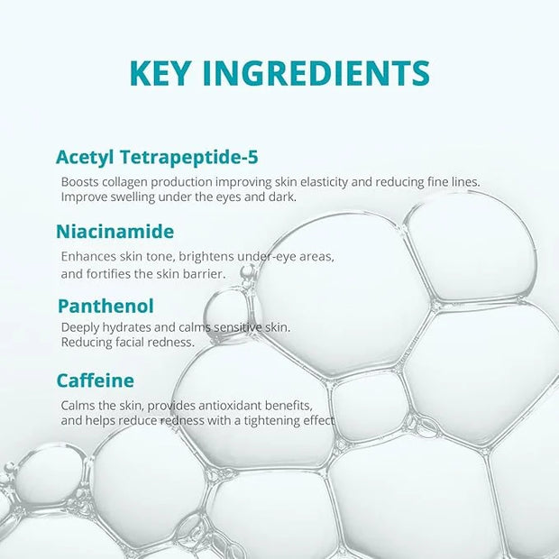 Re.SPN Peptide Firming Roller Eye Serum, Niacinamide, Panthenol, Caffeine | Self-Care, Vegan, Intense Hydration | Korean E...