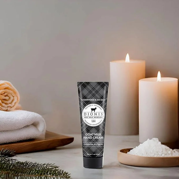 Dionis - Goat Milk Skincare Scented Hand Cream, Travel Size Self Care Moisturizing Lotion For Women, Vitamins & Minerals H...