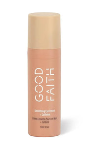 GOOD FAITH - Smoothing Eye Cream with Caffeine - 0.5 fl. oz - Helps Hydrate & Brighten Dark Circles - Reduces Fine Lines -...
