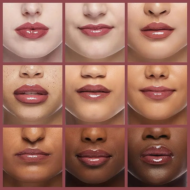 wet n wild MegaSlicks Lip Gloss, Ultra-Glossy, Vitamin-E Enriched, Ultra-Gloss High Shine Moisturizing, Cruelty-Free & Veg...