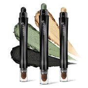 3PCS Cream Eyeshadow Stick,Pro Longwear Eye Shadow Sticks Pencil Crayon Makeup Sets-Golden Forest - Product Image
