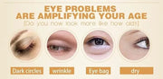 24K Gold Eye Patches Collagen Anti-Wrinkle Anti-Aging Beauty & Personal Care Dark Circles & Puffiness Brightener Rejuvenat...