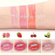 4pcs Tinted Lip Stain for Women, Jelly Lipstick Mirror Lip Gloss Hydrating Lipstick Long Lasting Moisturizing Lip Glaze,No...