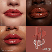 NYX PROFESSIONAL MAKEUP Shine Loud, Long-Lasting Liquid Lipstick with Clear Lip Gloss - Life Goals (Peach Nude) - Product ...