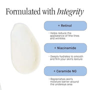 Brandefy Retinol + Niacinamide Anti-Aging Eye Serum - Under Eye Cream for Dark Circles and Wrinkles - Peptide, Caffeine, V...