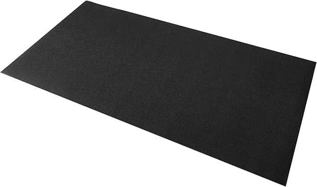 High Density Home Gym Treadmill Exercise Bike Equipment Mat 1/4" Thick, - Product Image