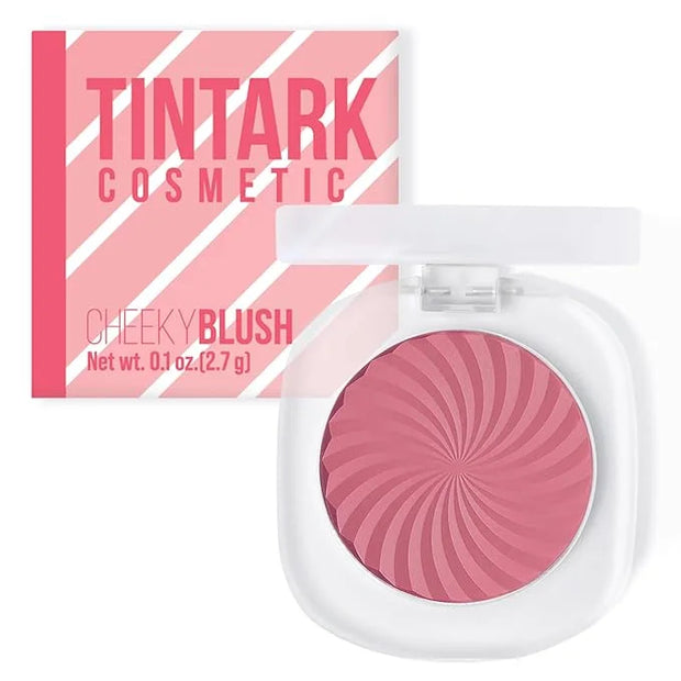 Cheeky Blush Compact for Face Cheeks, Talc Free Blusher Palette, Matte Powder Makeup, Natural Healthy, Mauve Pink Magenta ...