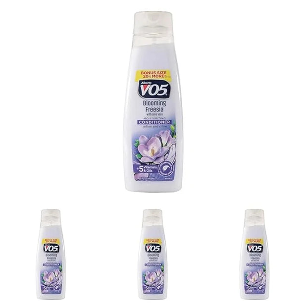 Alberto VO5 Blooming Freesia Revitalizing Conditioner - Hair Conditioner Formulated with Essential Vitamins and Oils - Fre...