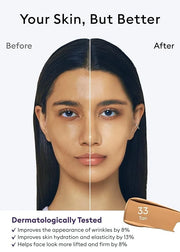 MISSHA M PERFECT COVER SERUM BB CREAM No.33 Tan -Tan with Warm Undertone, Skin Tint, Tinted Moisturizer, Skin Care Foundat...