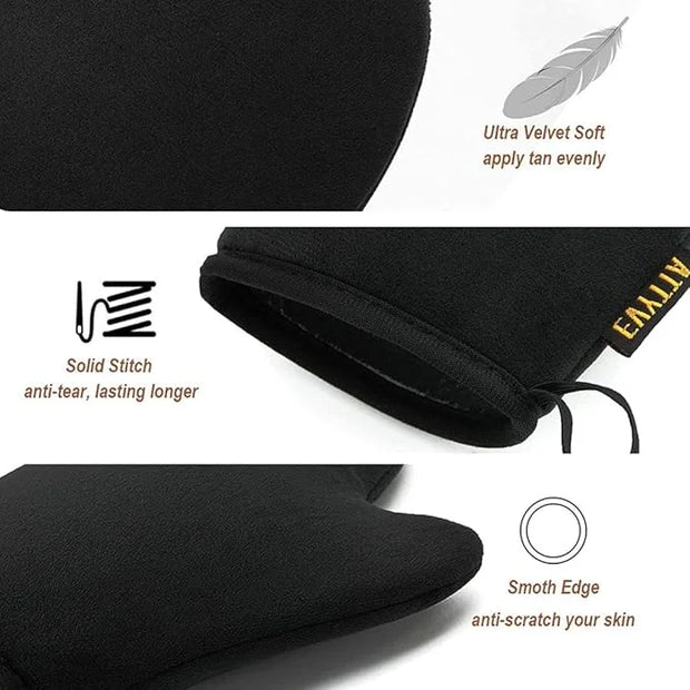 Tanning Mitts Self Tanner Mitt Applicator, EVYTTA Self Tanning Mitt Applicator Self Tan Mitt Applicator, Tanning Glove for...
