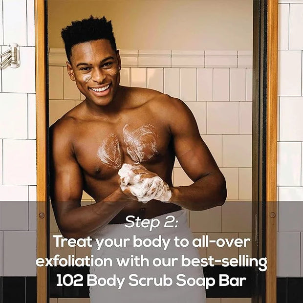 Best Sellers Kit & Classic Mens Shampoo and Conditioner Set | Features Signature Body Scrub Soap Bar, Men's Facial Cleanse...