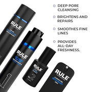 Men's Deluxe Gift Set, No.1 Men's Face Cream, No.8 Deodorant Spray, No.13 Cleanser Gel, No.2 Eye Serum, Eye & Skin Care Se...