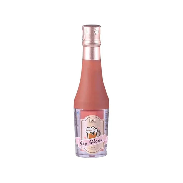 Nude Tined Long Lasting Matte Lipgloss in Bottle Shape Container (02) - Product Image