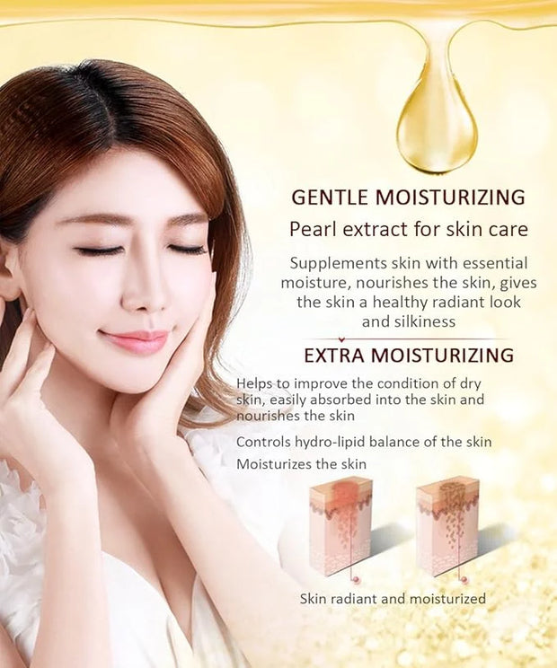 BIOAOUA Pure Pearls Skin Silky Flawless Refreshing Eye Cream Essence Beautiful Moisturized Skin Oil Control 35g - Product ...