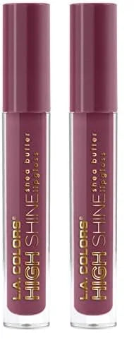 L.A. COLORS High Shine Lipgloss, Bohemian CLG943 (Pack of 2) - Product Image