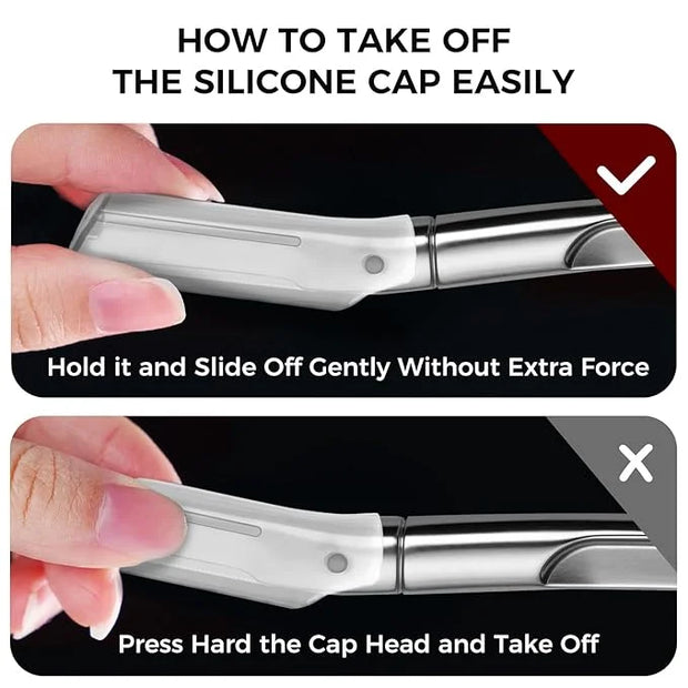ZOMCHI Eyebrow Razor and Face Razor for Women and Men, Reusable Metal Handle with 11 Refill Blades, Dermaplane Razor with ...