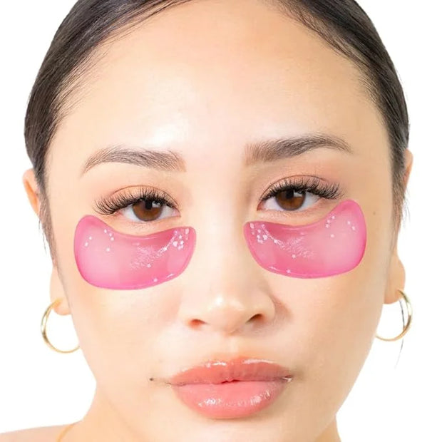 Chill Out Under Eye Masks (1 Pair) - Hydrating Gel Pads with Glycyrrhiza Glabra & Centella - Depuff & Brighten Dark Circle...
