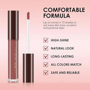 Hydrating Lip Glow Oil, Plumping Lip Oil, Tinted Lip Plumper Gloss,Younger-Looking Lips | Nourishing Long Lasting Non-Stic...