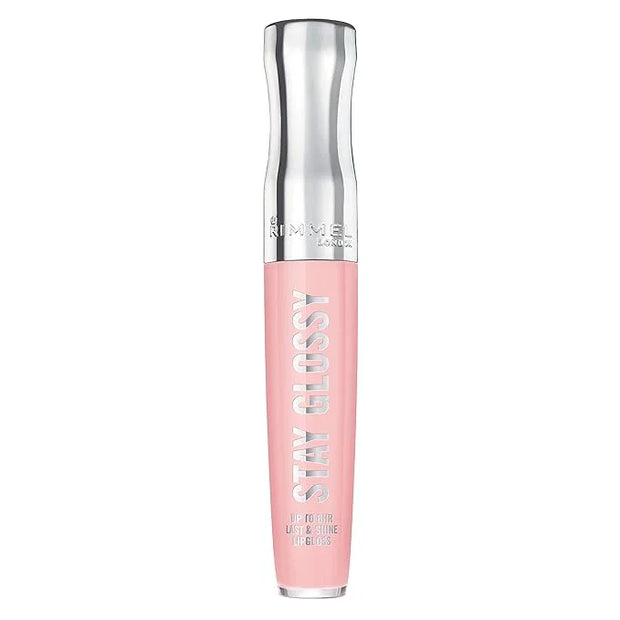 Rimmel Stay Glossy Lip Gloss - Non-Sticky and Lightweight Formula for Lip Color and Shine - 143 Sundae Best, .18oz - Produ...
