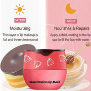 Bee Lip Balm Honey Pot, Strawberry