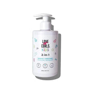 Love Ur Curls Kids - LUCK 2 in 1 Shampoo and Conditioner, Fragrance Free, Pediatrician Approved, Gentle Tear Free Unscente...