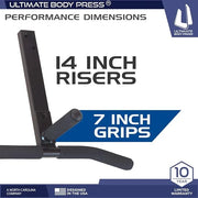 Joist Mount Pull Up Bar by Ultimate Body Press - Product Image