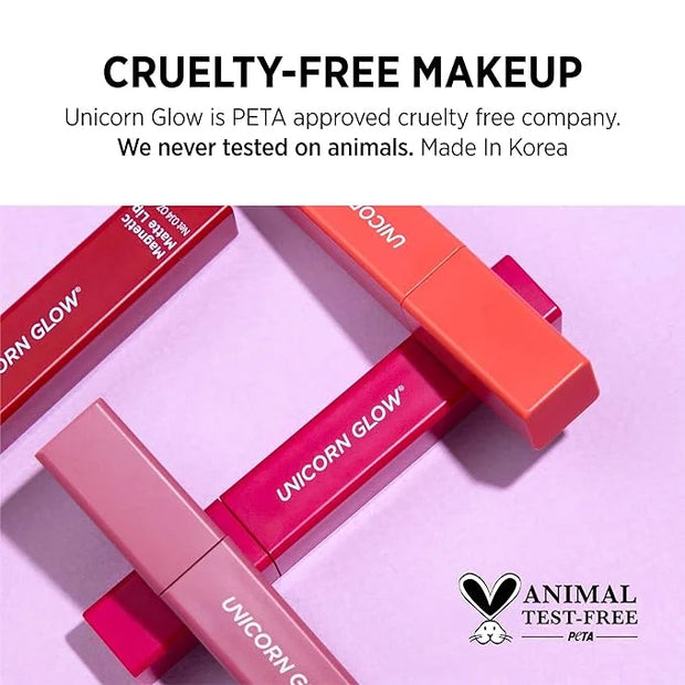 UNICORN GLOW Magnetic Matte Lip [05 Notebook], Matte GLOW