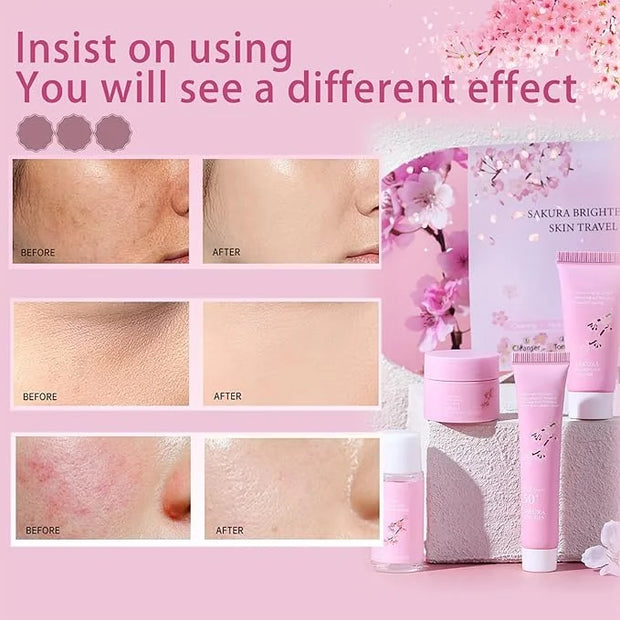 Sakura Skincare Gifts for Teenage Girls Skincare Kits - Skin Care Sets & Kits - Cherry Blossom Skin Care Kit - Pamper Sets...