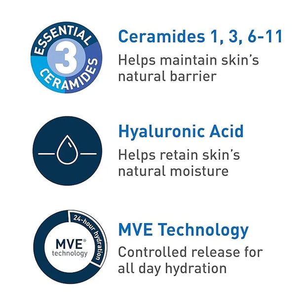CeraVe Ultra-Light Moisturizing Gel, Hydrating Gel Face Moisturizer with Ceramides, Niacinamide, Hyaluronic Acid, Fragranc...