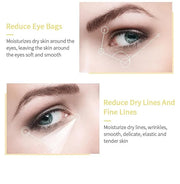 Banana Bright Eye Cream, Anti Aging Eye Cream with Squalane Dark Circle Under Eye Cream for Puffiness & Bags Moisturizing ...