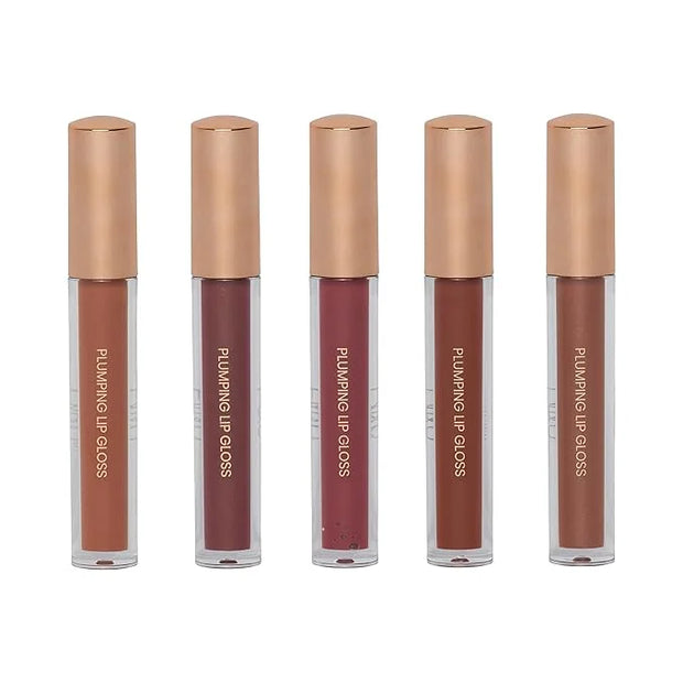 BFY Cosmetics 5-Pack Plumping Lip Gloss - Warm - Product Image