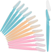 Eyebrow Razor for Women, 12 Pcs Dermaplaning Tool for Face Professional, Face Razor for Women Facial Hair Remover - Produc...