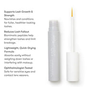 by Dr. B Lash Enhancing Serum – Peptides, Biotin, Niacinamide & Hyaluronic Acid – Paraben-Free, Phthalate-Free, Hydrating ...