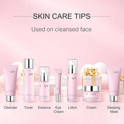 7-In-1 Skincare Gift Set With Facial Cleanser, Toner, Serum, Eye Cream, Lotion, Cream&Sleep facial mask, Moisturizing Skin...