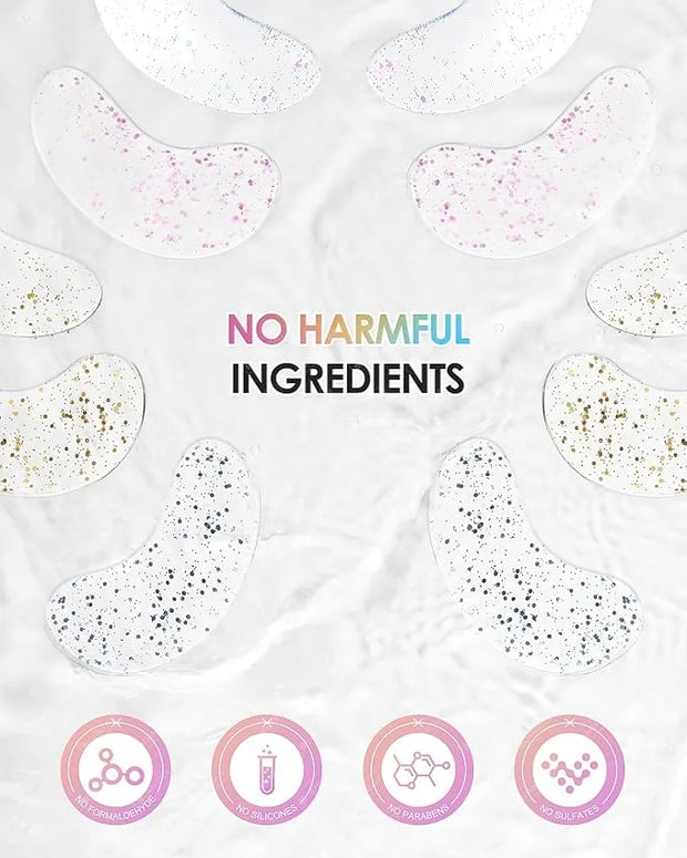 Collagen Eye Mask Patches, Used to Fade Eye Patches for Puffy Eyes and Dark Circles,Under Eye Patches,Tighten and Moisturi...