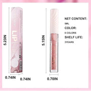nude purple Lip GlossTinted Glitter Lipgloss Lip Oil Teens Moisturizing Lipstick Lip Balm High Shine And Vegan Plumping Li...