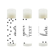 Andaz Press Personalized Lip Balm Party Black