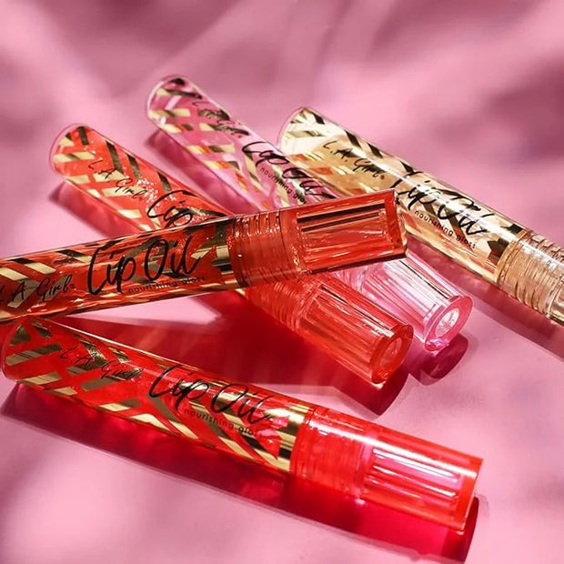 L.A. Girl Lip Oil Nourishing Gloss, Shimmer Cherry GLC725 - Product Image