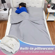 Irenare 2 Pcs Self Tanning Sleep Sack Self Tanning Sheets Protector Self Tan Sleep Bag Protect Sheets from Self Tanner Tra...