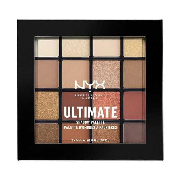 NYX PROFESSIONAL MAKEUP Ultimate Shadow Palette, Eyeshadow Palette - Warm Neutrals - Product Image