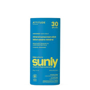 ATTITUDE Mineral Sunscreen Stick for Kids, SPF 30, EWG Verified, Plastic-Free, Broad Spectrum UVA/UVB Protection with Zinc...