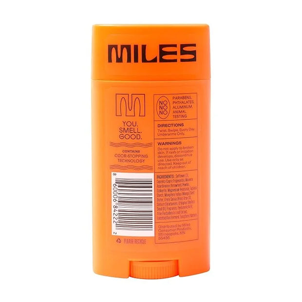 Miles Kids Deodorant for Boys and Girls - Aluminum Free Deodorant for Kids and Teens, Natural, Hypoallergenic, Made in USA...