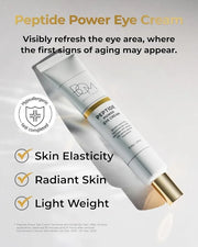 BOM COSMETICS A Set of Peptide Power Skincare With 5 Kinds of Items (Toner, Ampoule, Cream, Eye Cream, Sleeping Mask), 24K...