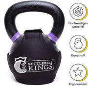 SPECIFIC TO KETTLEBELL KINGS PRODUCTS - Powder Coat 3mm Neoprene (24KG) - Product Image
