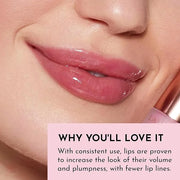 Women's Forget The Filler Lip Plumper Line Gloss, Juicy Watermelon, Pink, 0.11 Fl Oz (Pack of 1) - Product Image