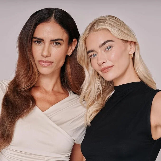 Soft Brow Define & Fill Powder Duo, Includes Dual ended Brush, Vegan and Cruelty Free (Black/Brown) - Product Image
