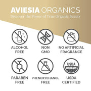 Deep Moisture Anti Aging Firming Eye Cream – USDA Certified, Plump & Hydrate , Smooth Wrinkles, Fine Lines,Dark Circles un...