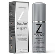 Zocuwipe Eyelid Wipes Eyelid Cleanser and Moisturizer Pads 30ct + Zocufill Elixir Eye Gel and Face Serum + Zocufoam Cleans...