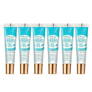 Ruby Kisses Broadway Vita-Lip Clear Lip Gloss (Argan Oil 6 Pack), Ultra-Hydrating & Soothing Formula with Multi-Vitamin Oi...