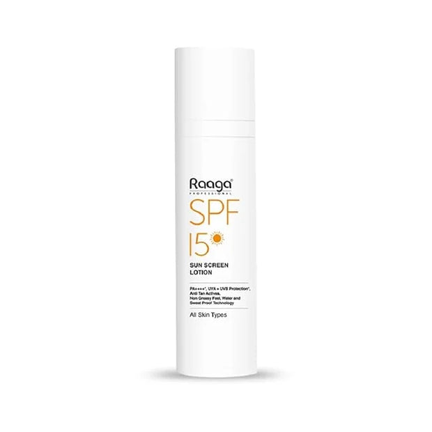 SPF 15 Sunscreen Lotion | 1.86 Fl Oz (55 ml) | with Broad Spectrum UVA & UVB Rays Protection | Waterproof & Non Greasy Sun...